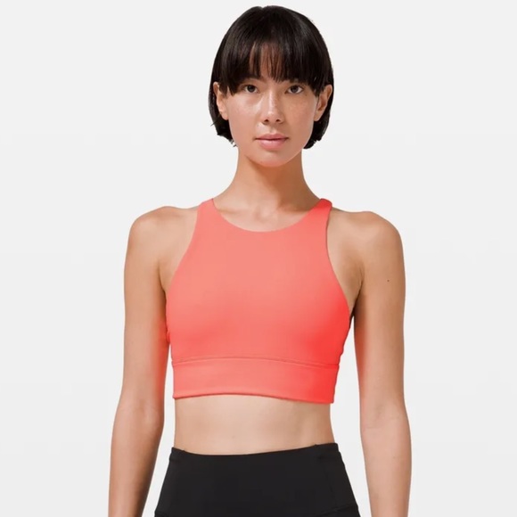 lululemon athletica Other - Lululemon Energy Bra High Neck Long Line Rib